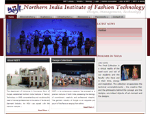 Tablet Screenshot of niiftindia.com